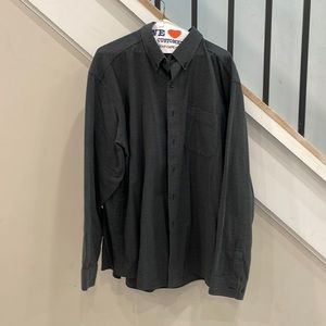 LLBean cotton button down shirt. Traditional fit.